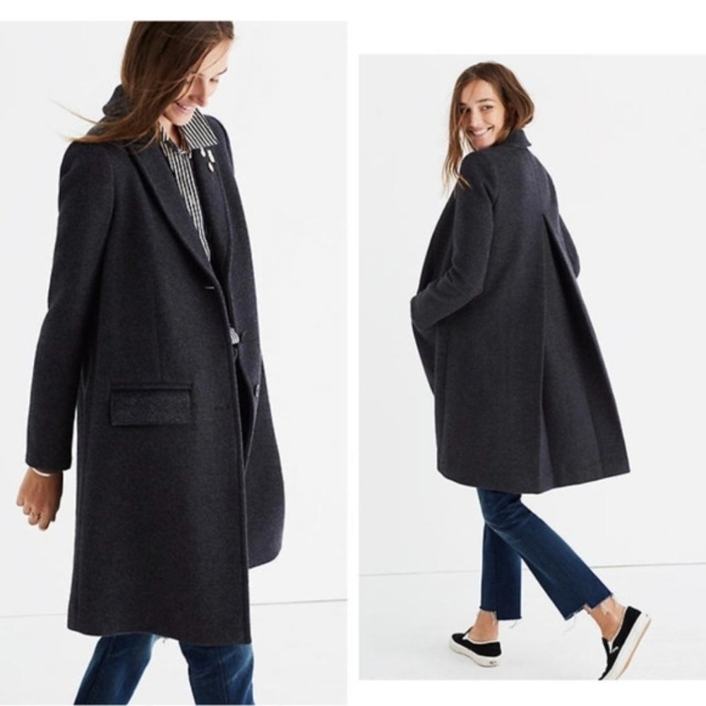 Madewell wool coat Size 4